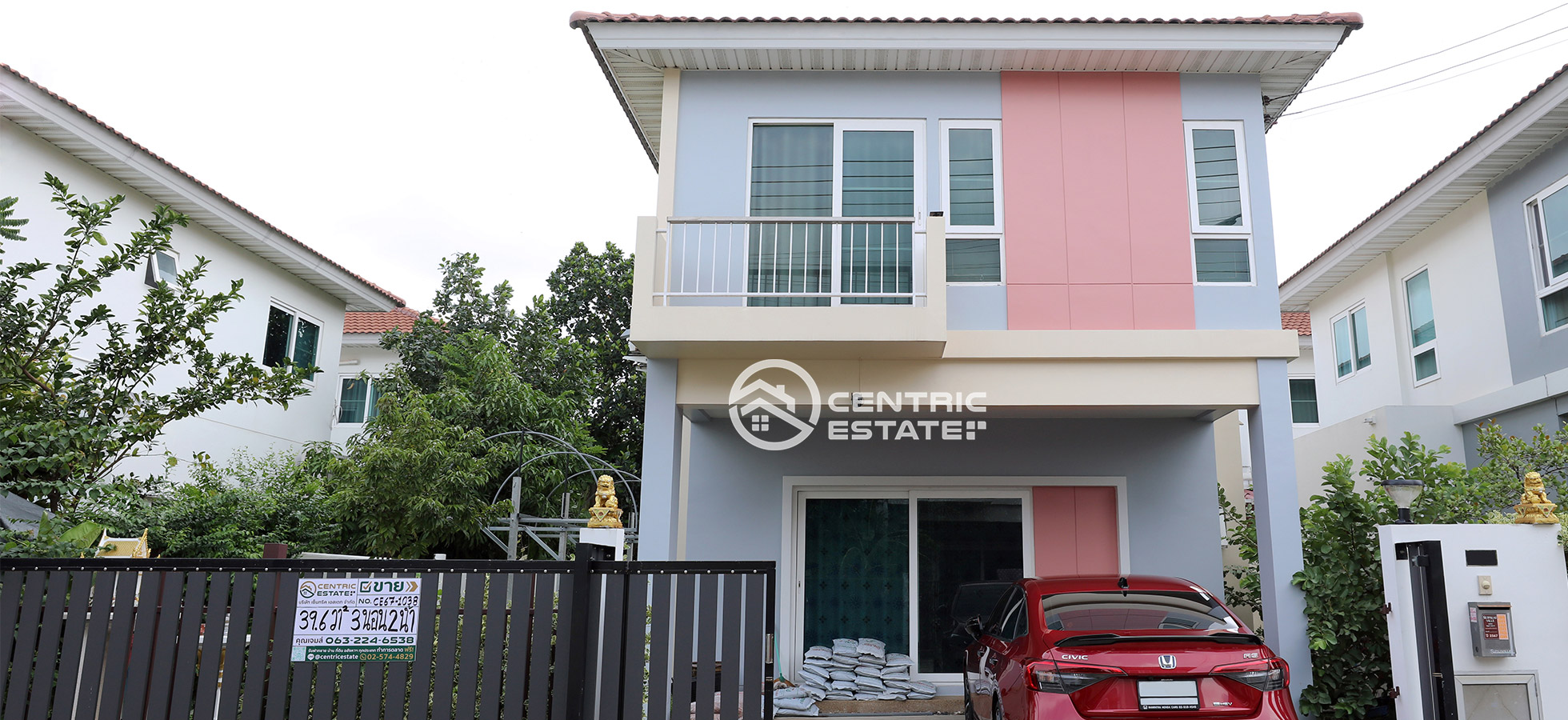 บ้านแฝด พร้อมเข้าอยู่ หมู่บ้านศุภาลัย วิลล์ วงแหวน-ลำลูกกา คลอง 5 ปทุมธานี