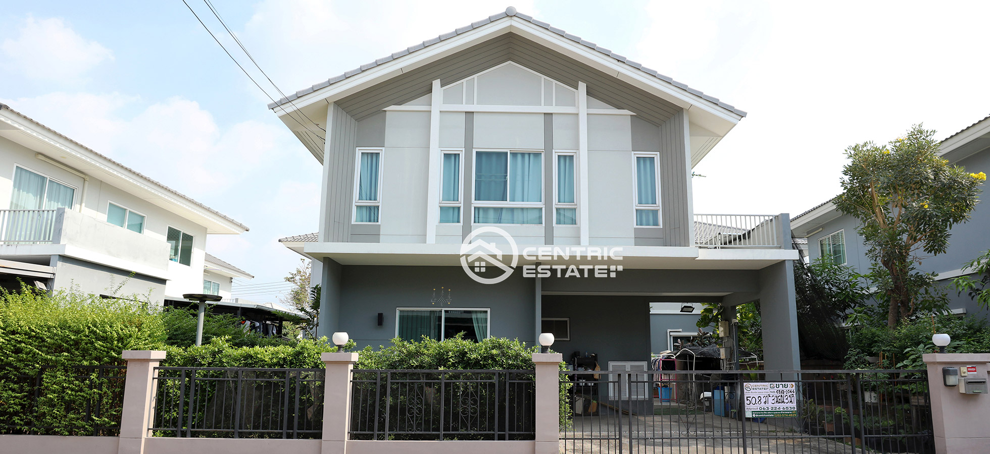 บ้านเดี่ยว 2 ชั้น แบบบ้าน Adenia เพอร์เฟค พาร์ค รังสิต 2 สวนพริกไทย ปทุมธานี